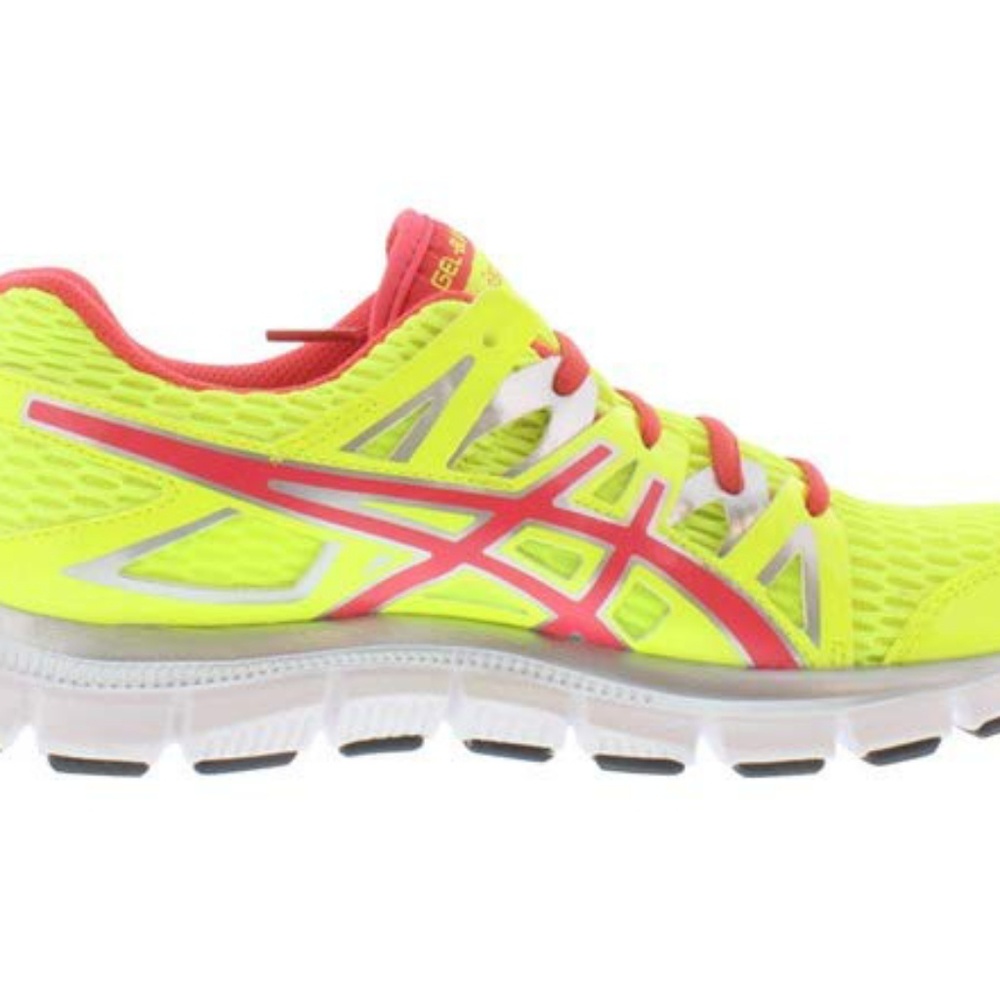 Asics Gel Blur 33 Neon Yellow and Hot Orange